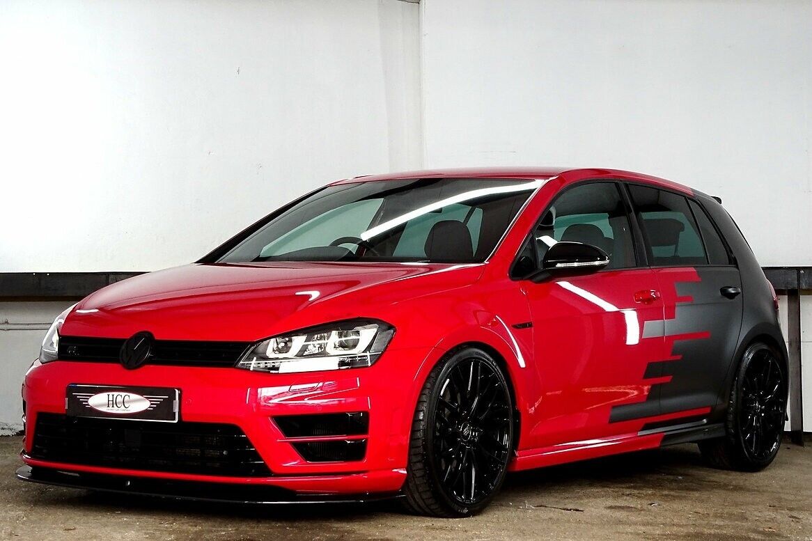TRC V1 Front Splitter to fit Volkswagen Golf MK7 R