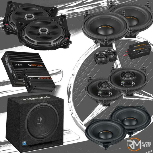 Rudiemods MATCH Stage 3 Speaker Upgrade System For MERCEDES E Class S213 2016-