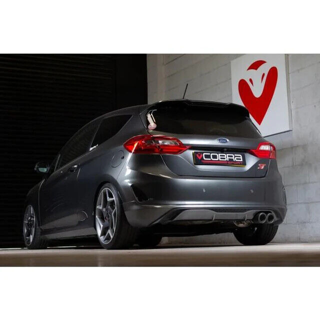 COBRA SPORT Ford Fiesta Mk8 2018-22 ST GPF-Back Valved Performance Exhaust Black