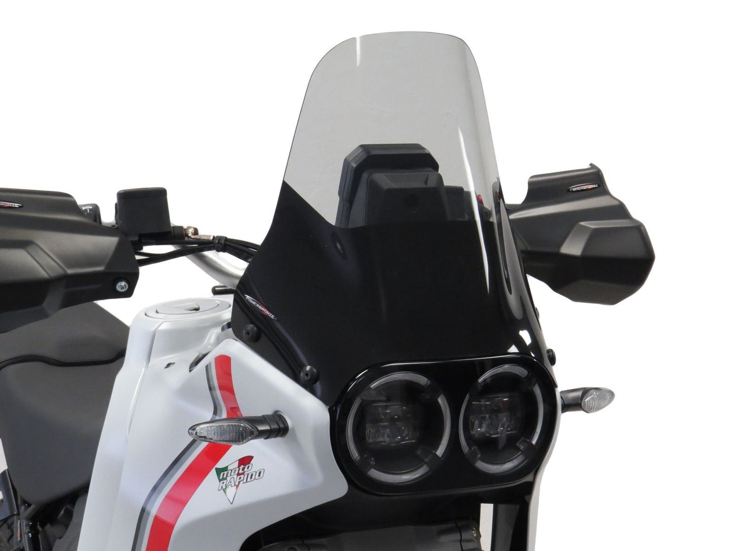 Standard screen, Wind deflector DUCATI DESERT X, DESERTX RALLY, (355 MM HIGH)