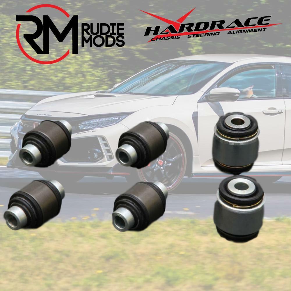 HARDRACE Rear Lower Arm Bushing To Fit HONDA CIVIC 6th EK3/4/5/9, EJ6/7/8/9, EM1