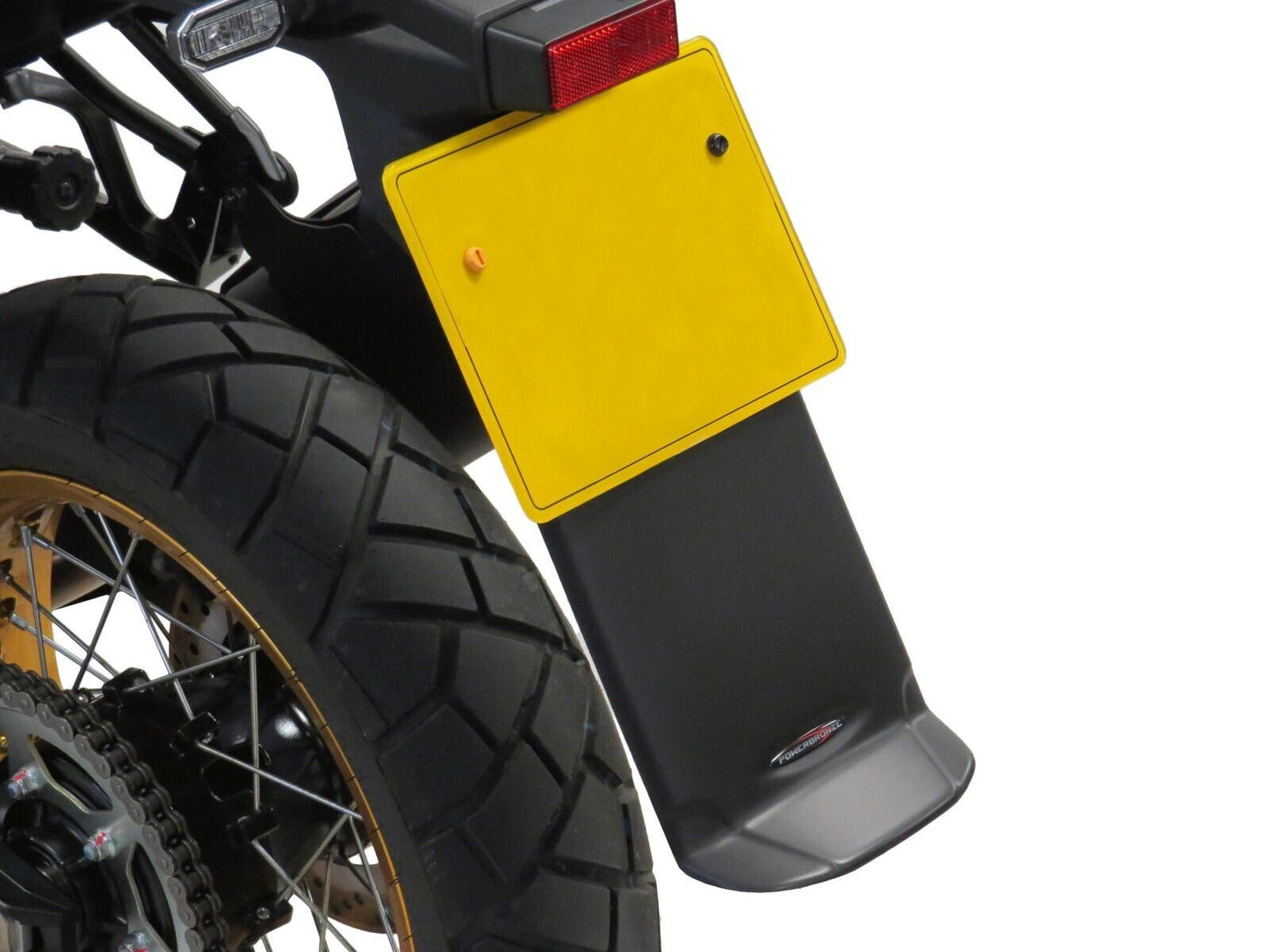 MATTE BLACK rear Mud deflector splash guard SUZUKI V-STROM 800DE, 23