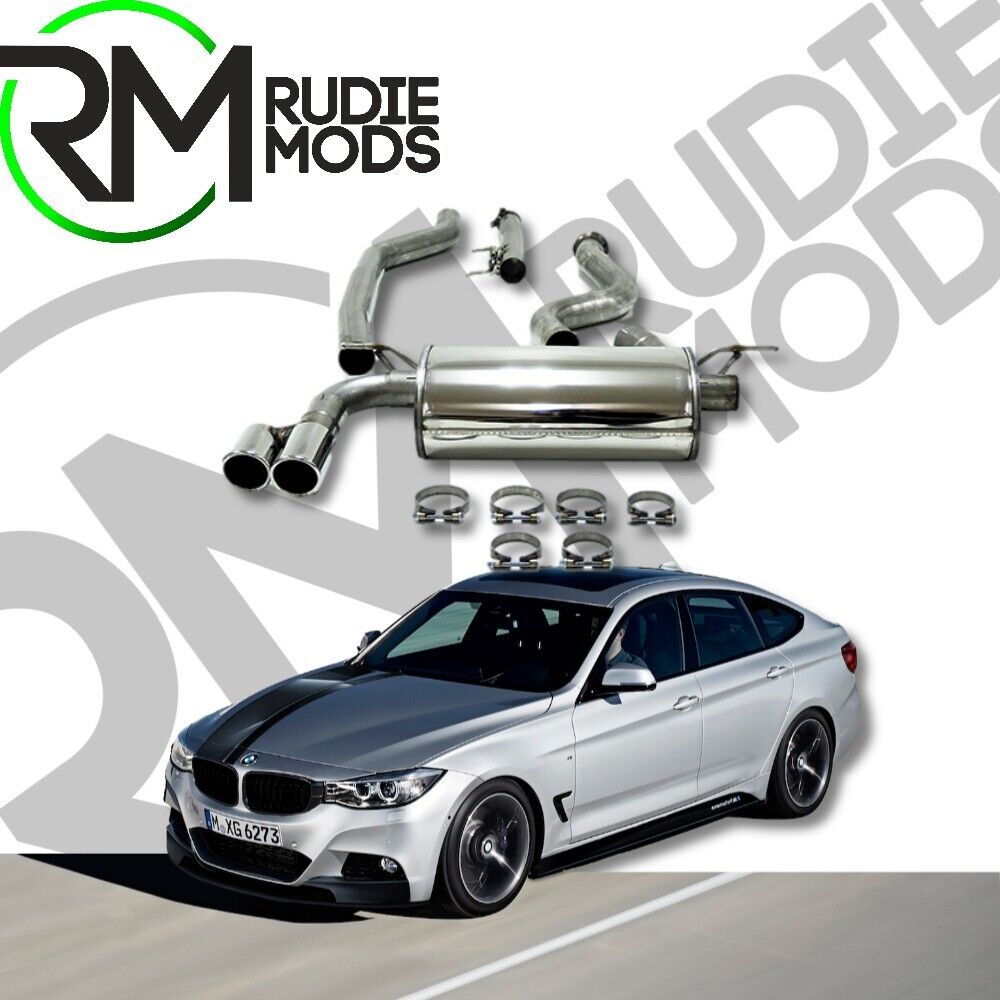 Jetex Exhaust for BMW 320i F34 up to 2016 Half System