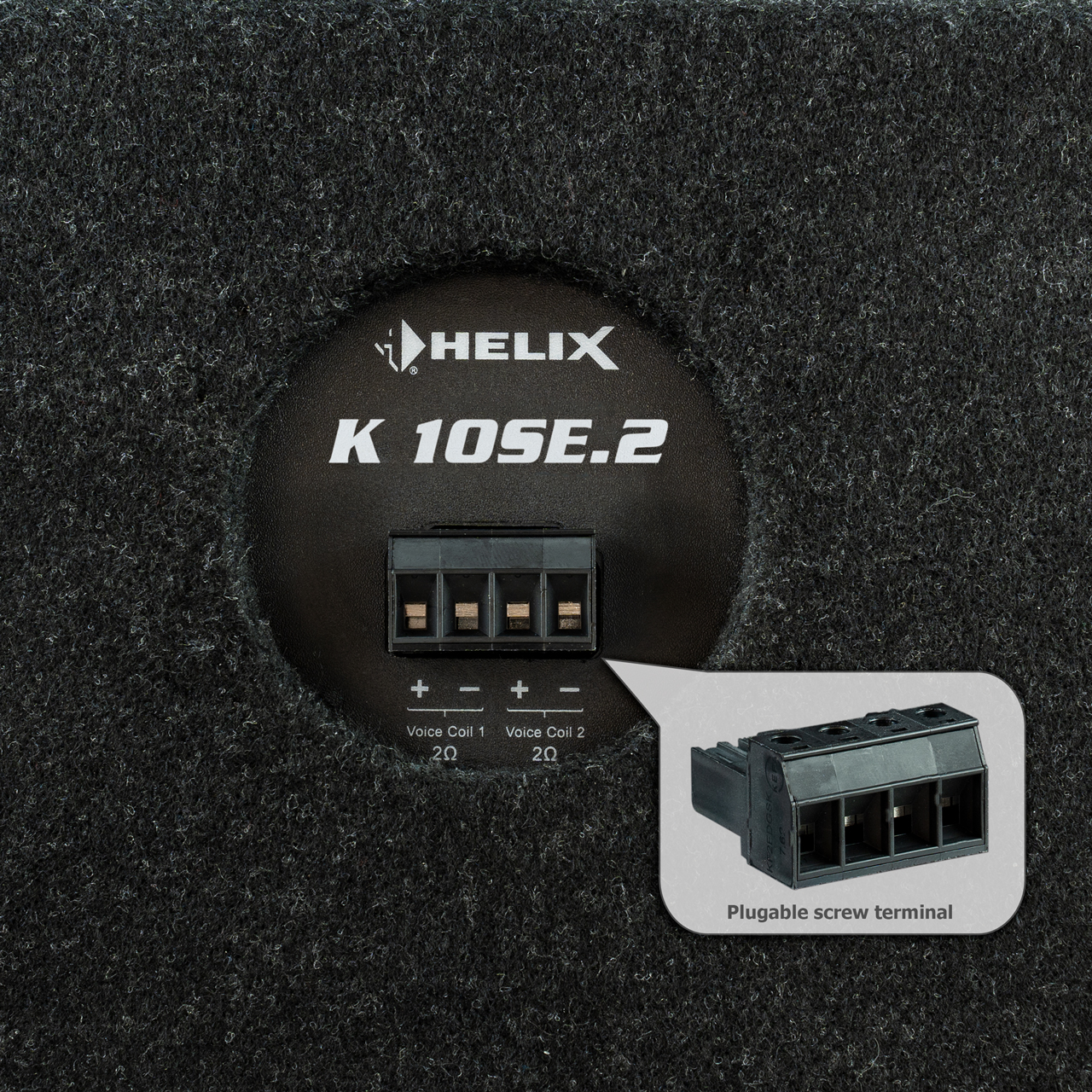 Helix K 10SE.2 25 cm / 10" Downfire subwoofer