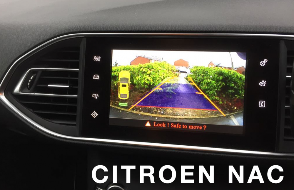 Reverse Camera Integration Kit to fit Citroen vehicles 17 on with the NAC system