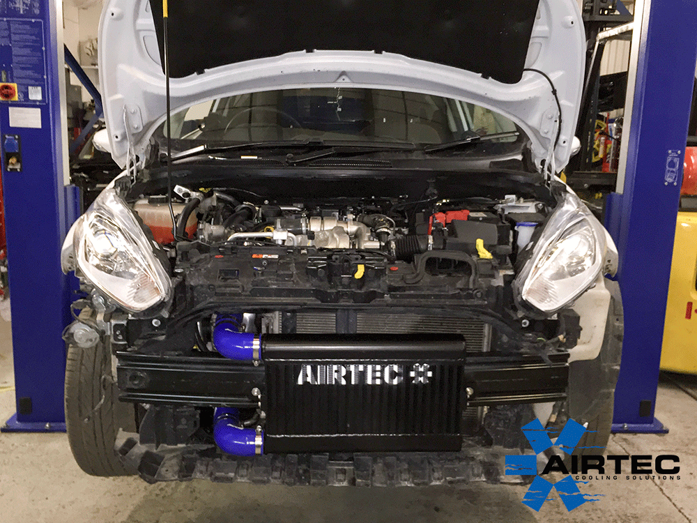 Airtec Ford Fiesta MK7.5 1.6TDCi Facelift Front Mount Intercooler Upgrade 50mm