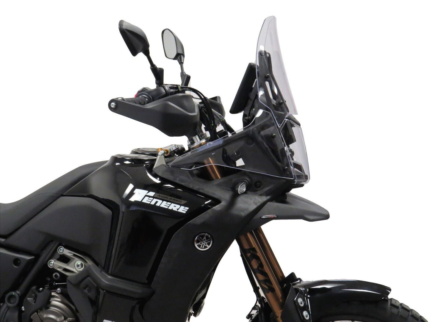Beak Front Mud Spray Guard Yamaha TENERE 700 World Raid MATTE BLACK