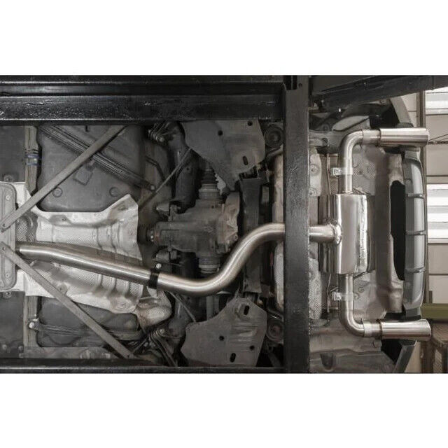 COBRA SPORT BMW M240I F22 LCI Cat Back Performance Exhaust Non Res Black pipes