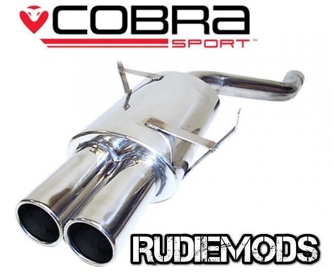 Cobra Sport Stainless Steel Backbox Exhaust System to fit  BMW 3 Series E46 328i