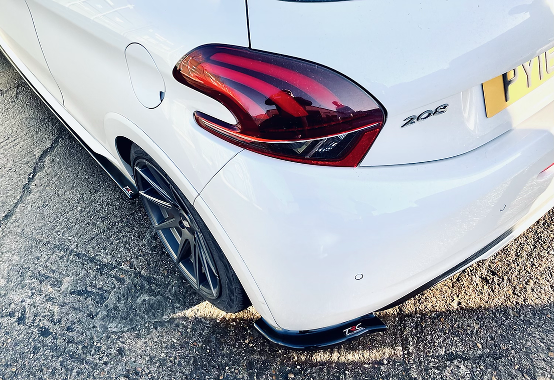 TRC Peugeot 208 GTI Rear Spats