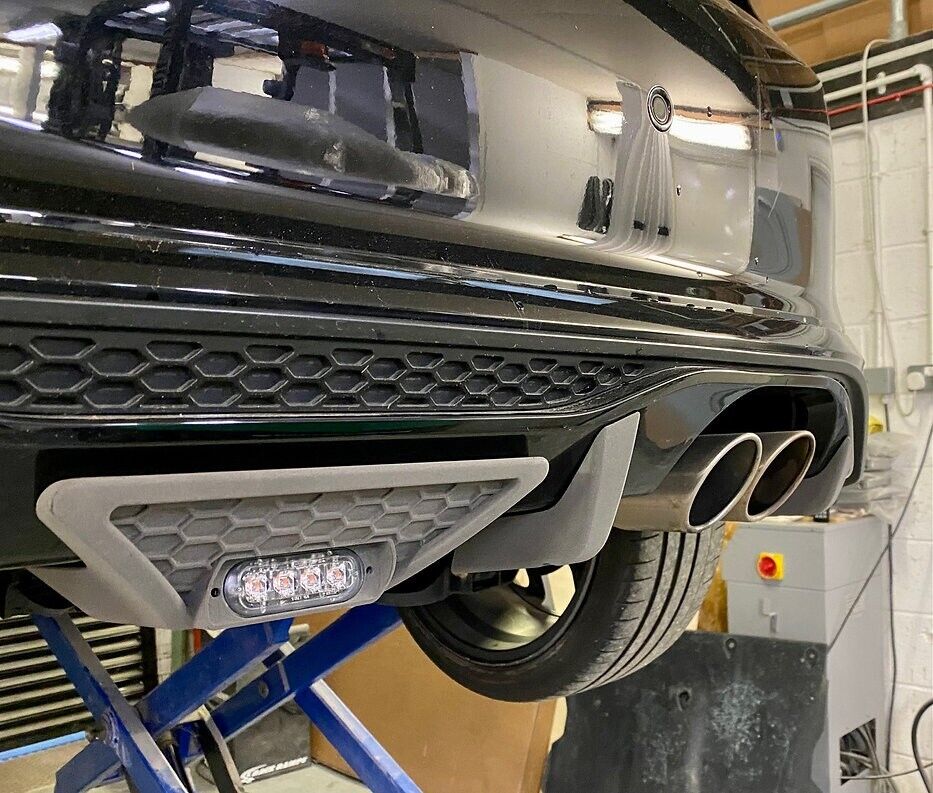 TRC Ford Fiesta MK8 ST Diffuser Fins & Rain Light