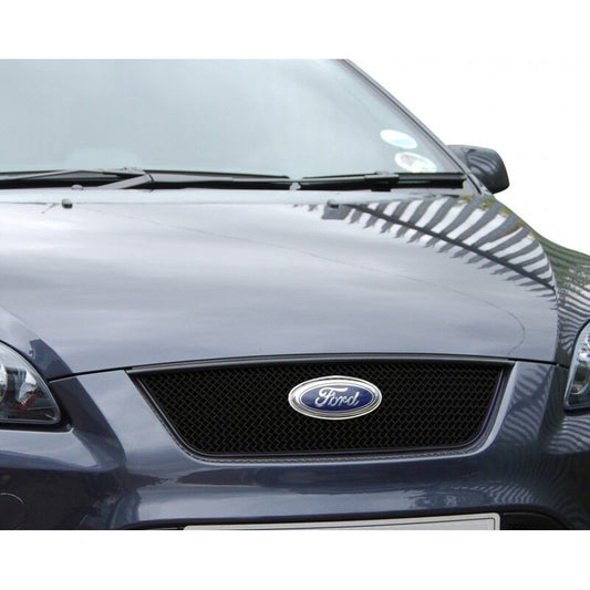 Zunsport Ford Focus ST 2005-2007 Front BLACK Top Upper Grille Mesh