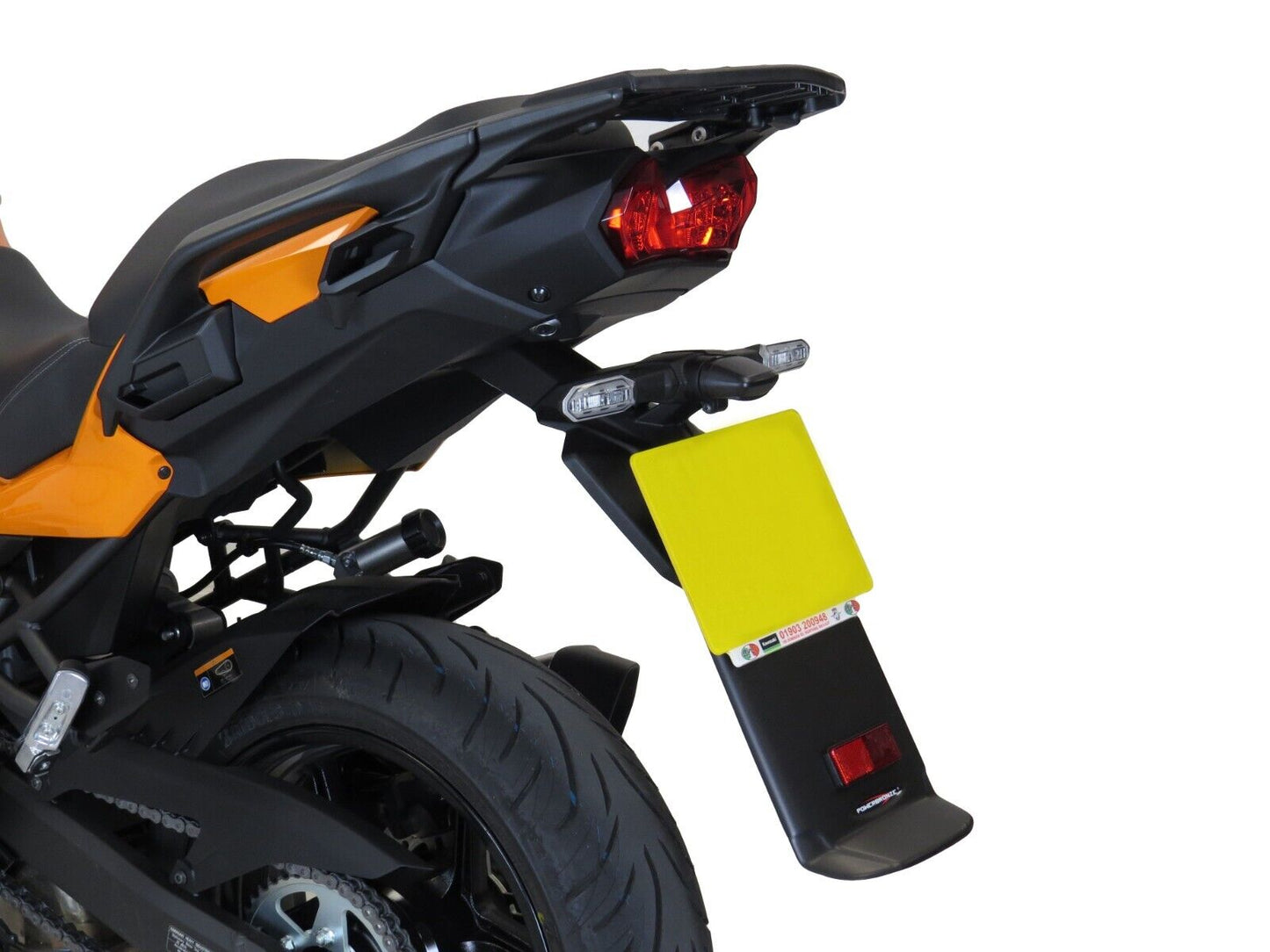 Front Mud Guard extension, rear deflector Bundle KAWASAKI ,VERSYS matt black