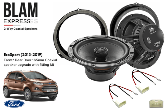 Ford EcoSport BLAM RELAX 165EC Front Door Coaxial Speaker Upgrade
