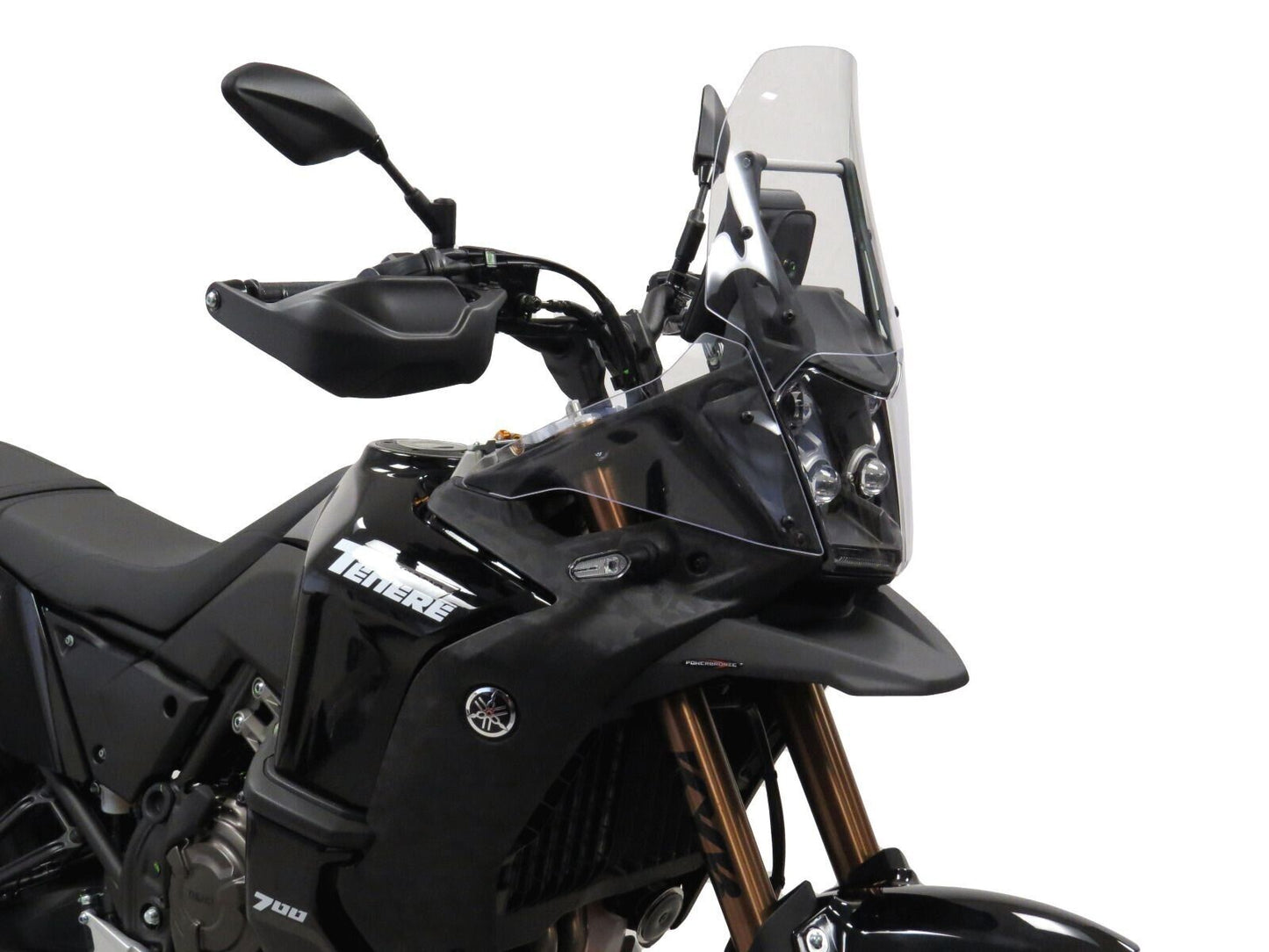 Beak Front Mud Spray Guard Yamaha TENERE 700 World Raid MATTE BLACK