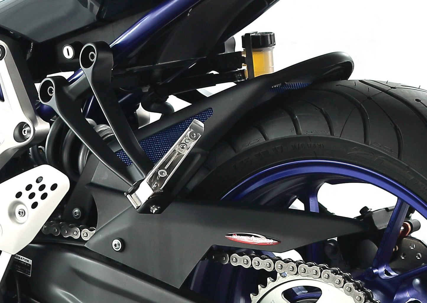 Hugger Mud Guard Rear YAMAHA MT-07, FZ-07, XSR700, YZF-R7