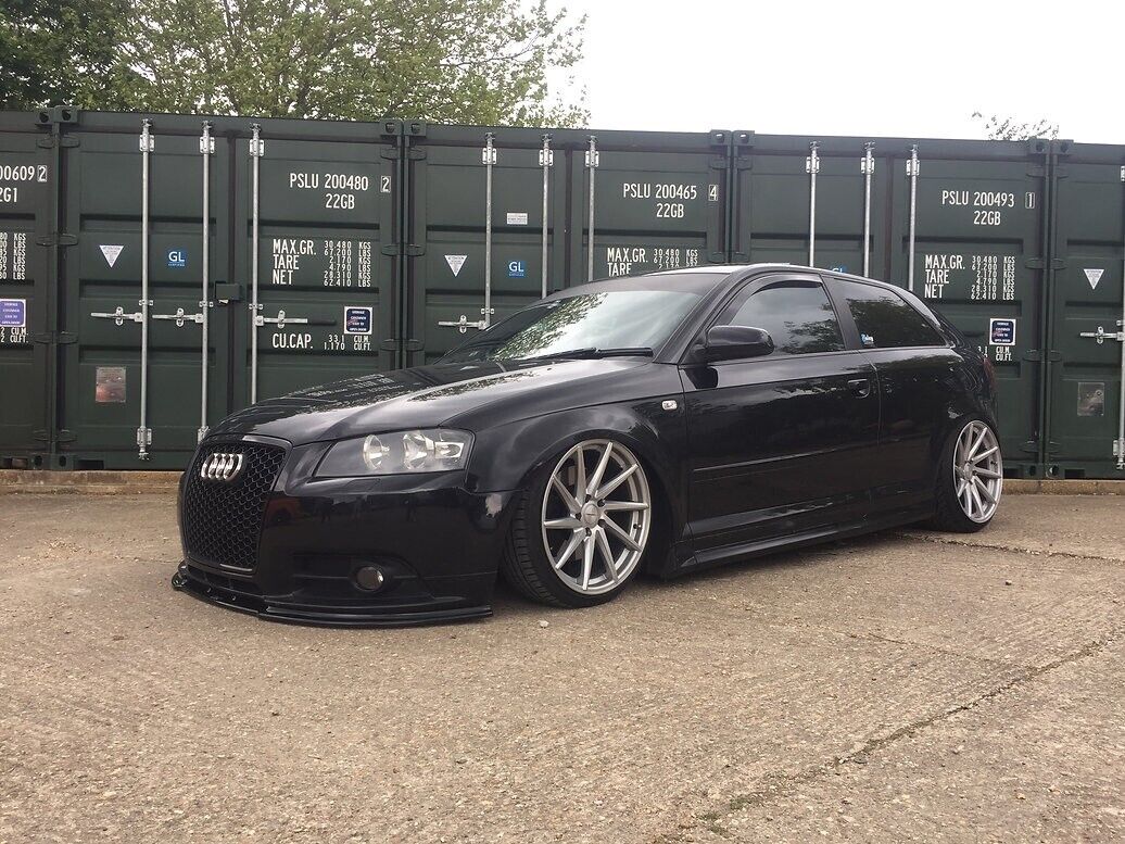 TRC Front Splitter for Audi A3 8P S-line PFL