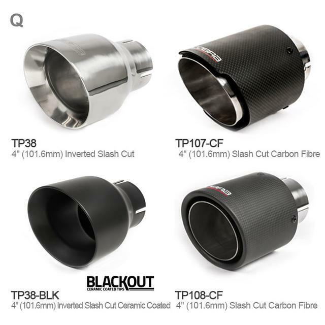 Cobra Sport Ford Focus ST 250 MK3 12 on Stainless Steel Cat Back System Res