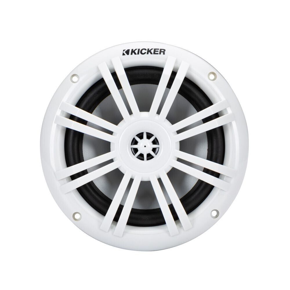 KM MARINE 6.5" (165 MM) COAXIAL SPEAKER SYSTEM WITH WHITE GRILLS