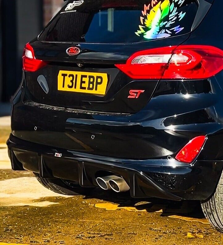 TRC Ford Fiesta MK8 Rear Finned Diffuser