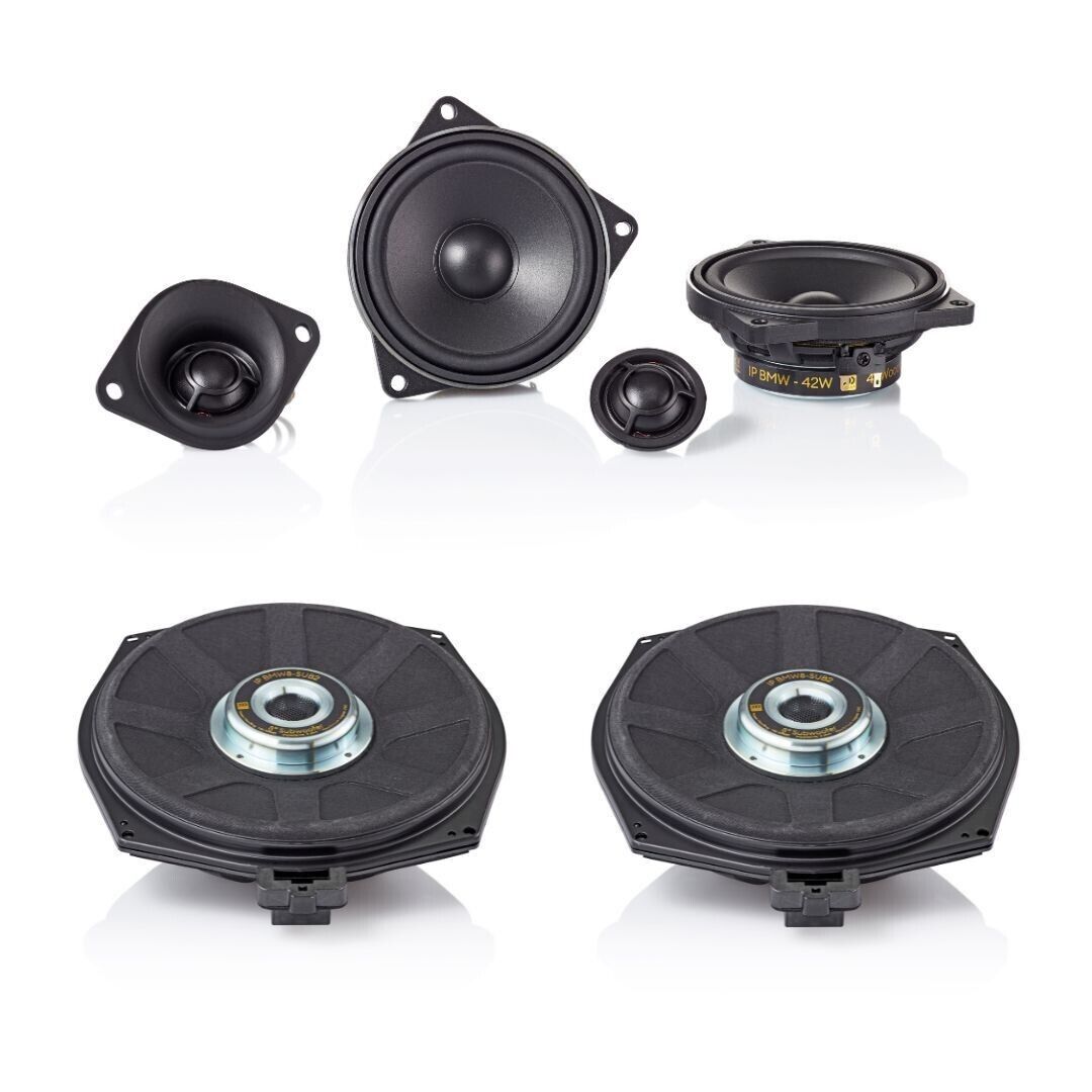 MOREL BMW 4" COMPONENTS & 8" UNDERSEAT SUBS