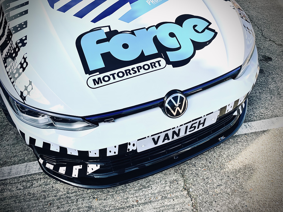 TRC Front Splitter for Volkswagen MK8 Golf R