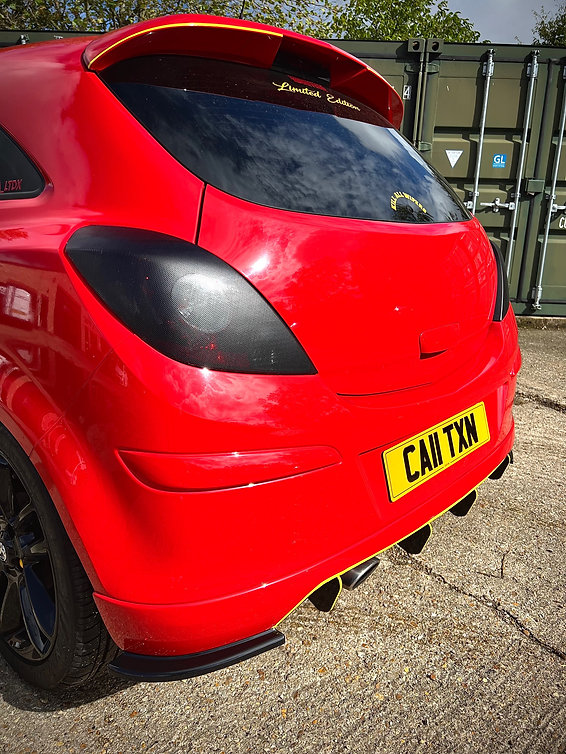 TRC Vauxhall Corsa D LE Rear Spats