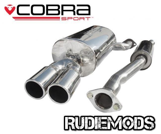 Cobra Sport BMW 3 Series E46 316i 318i  Stainless Steel Cat Back Exhaust System