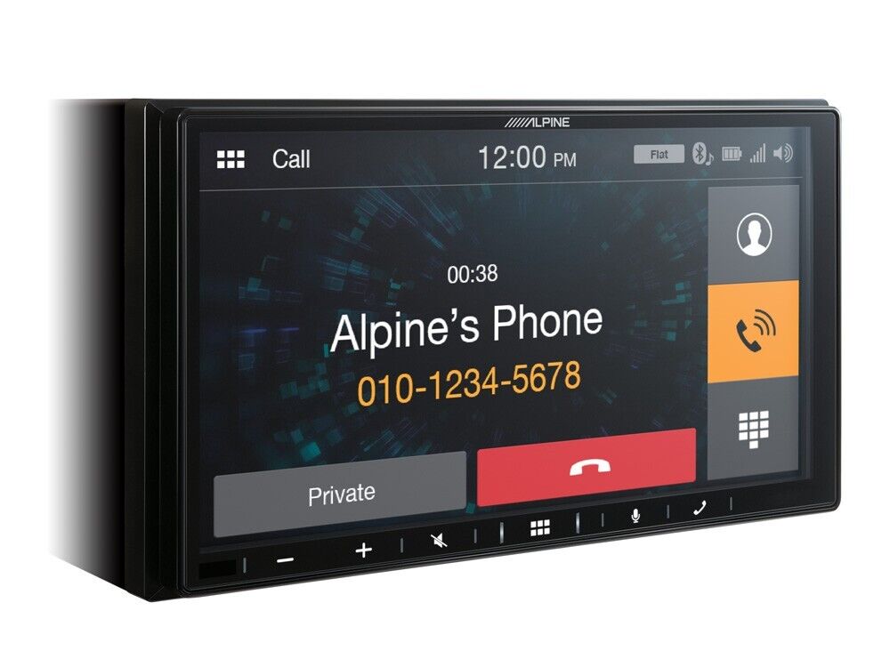 Alpine 7” Digital Media Station featuring Apple CarPlay and Android Auto