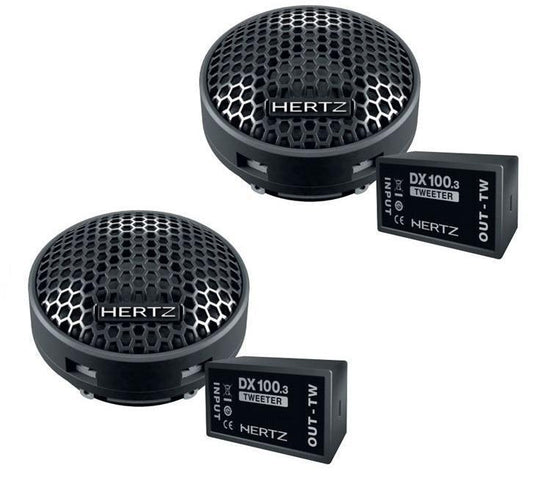 Hertz Dieci DT24.3 80w 24mm Car Audio Neodymium Tweeters 1 Pair