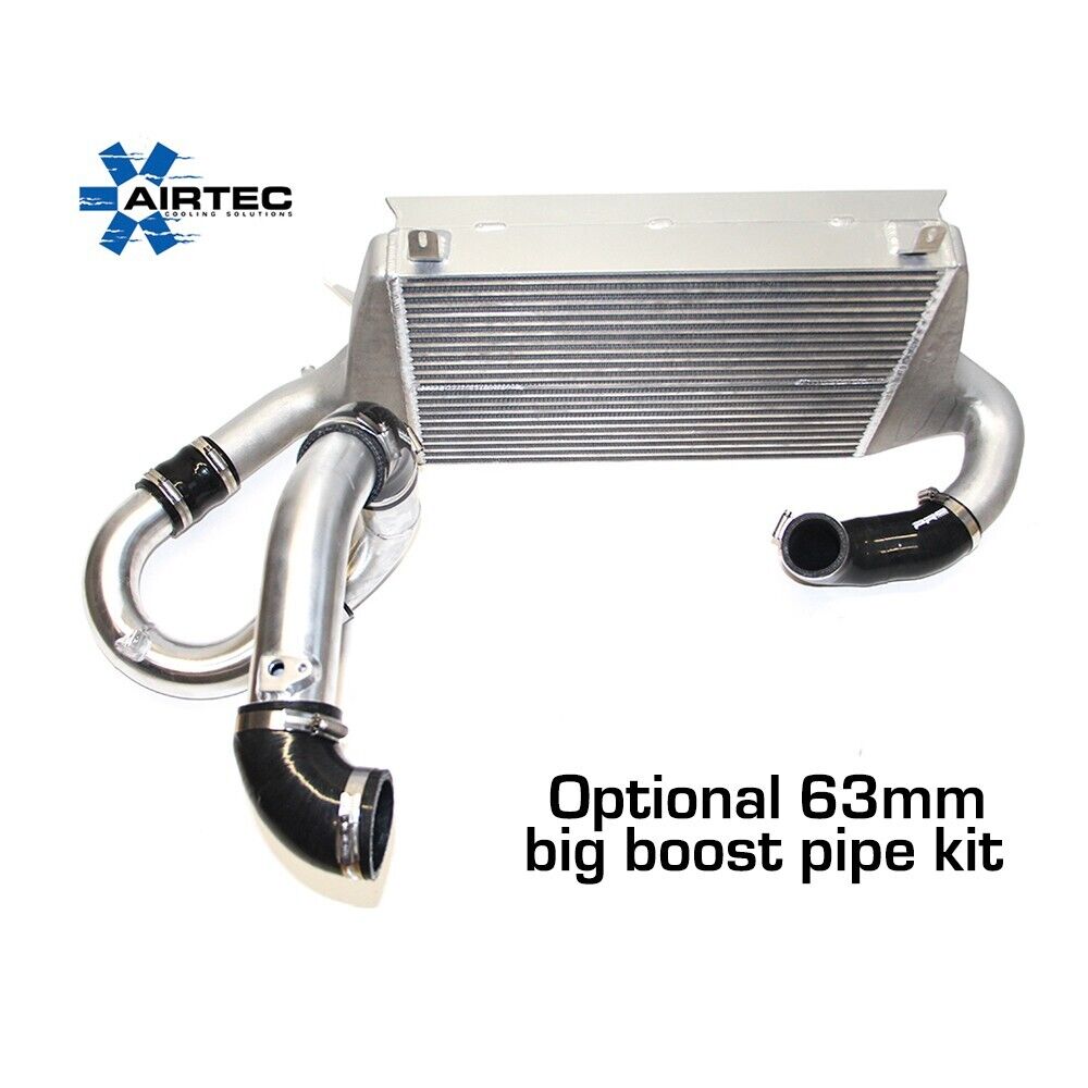 Airtec Front Mount Intercooler FMIC and big boost pipes Honda Civic FK2 Type R