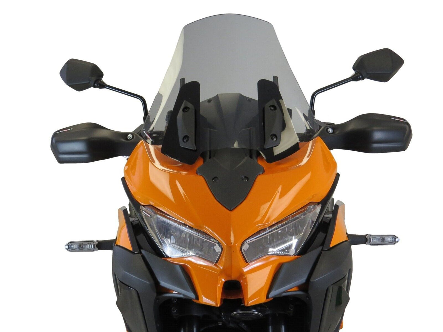 Hand Guards Bar Ends KAWASAKI VERSYS 1000 19-23, VERSYS 1000 S 21-23 MATTE BLACK