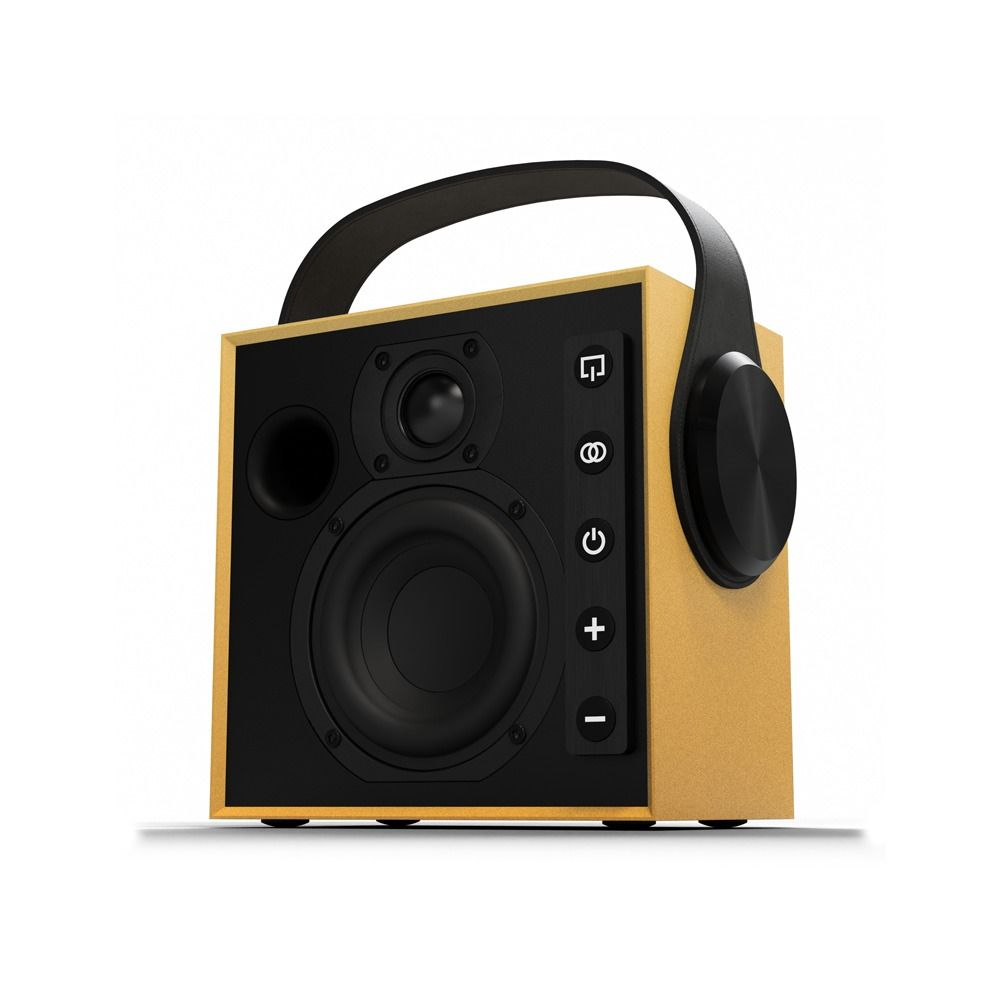 MOREL BIGGIE PORTABLE WIRELESS SPEAKER - GOLD