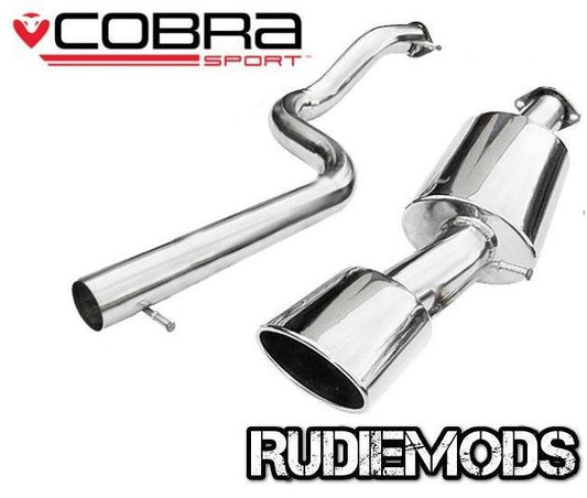 Cobra Sport Seat Leon MK1 1.9 TDi Cat Back Exhaust System Non Resonated