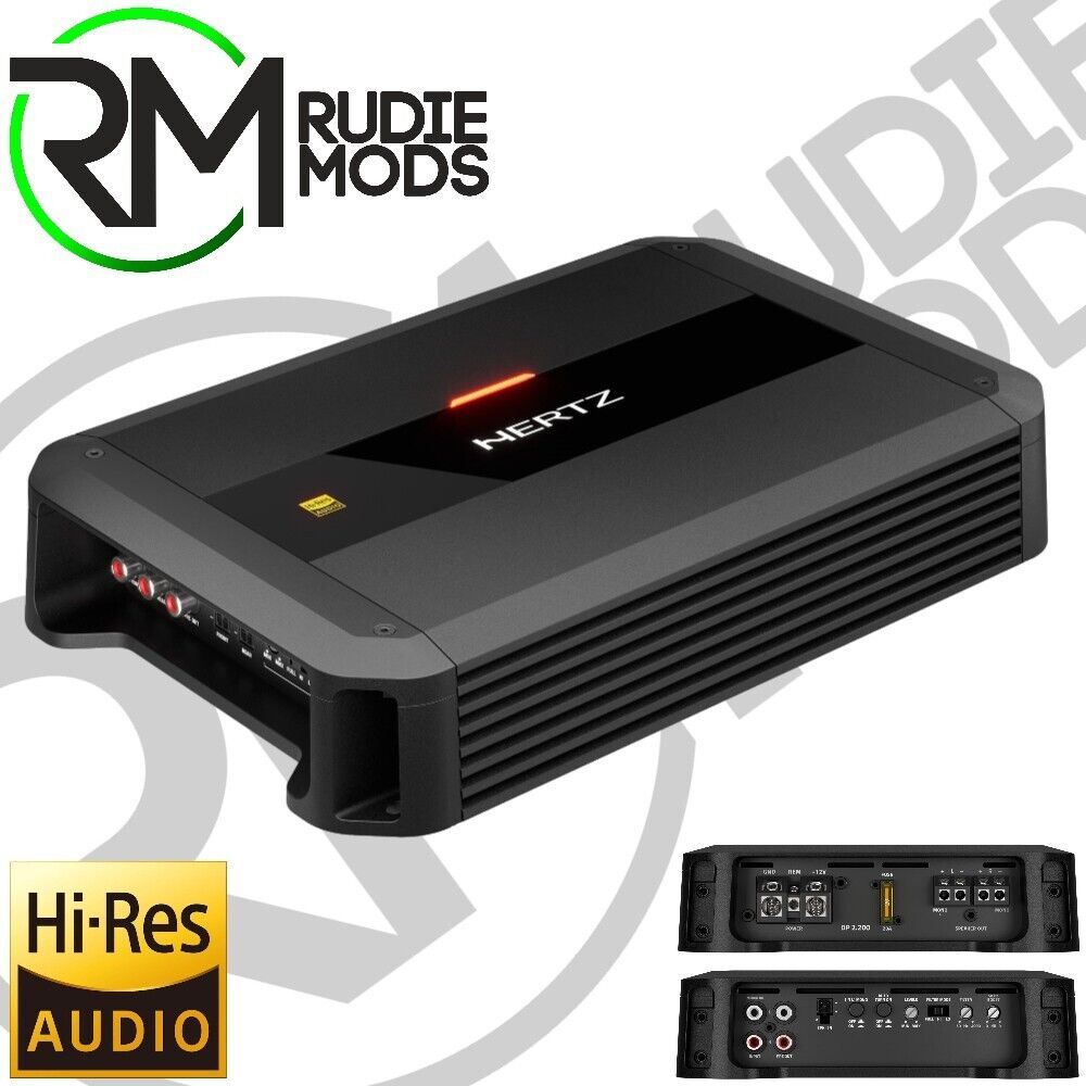 Hertz Car Amplifier Hi-Res 520 W 2ch Dieci Power DP 2.200 Class AB