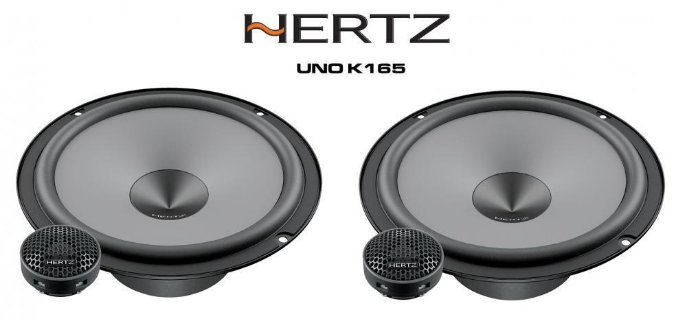 Hertz UNO K165 - 6.5" 16.5cm 2-Way Car Audio Component Speakers 300W