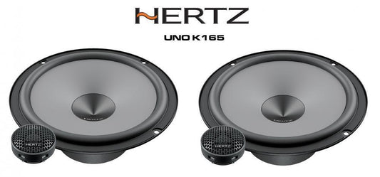 Hertz UNO K165 - 6.5" 16.5cm 2-Way Car Audio Component Speakers 300W