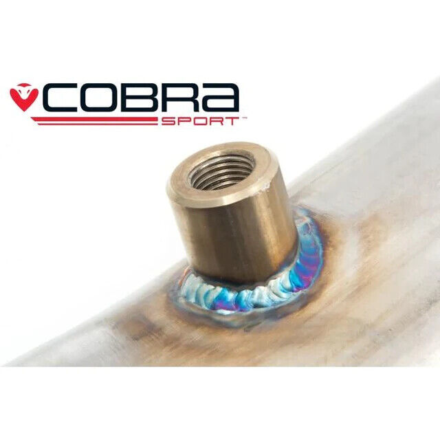 COBRA SPORT Ford Fiesta Mk8 2018-22 ST Cat Back Valved Performance Exhaust Black