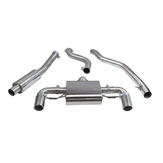 COBRA SPORT BMW M240I F22 LCI 2016+ Cat Back Performance Exhaust Resonated