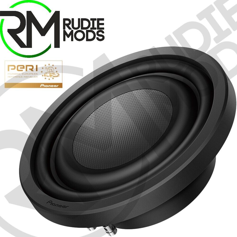 Pioneer TS-Z10LS4 - 10” Single 4 Ohm Voice Coil Shallow Car Subwoofer Hi Res