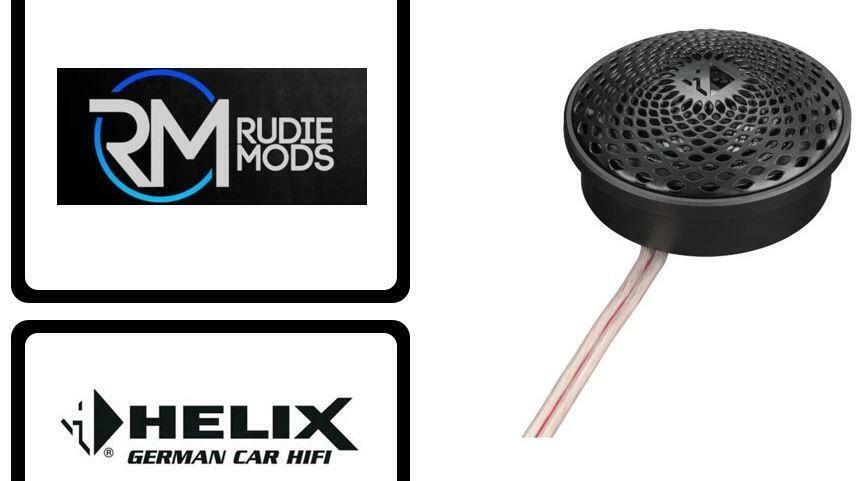 HELIX Audiotec Fischer S 1T 1" Silk Dome Tweeter 100W Rms Authorised Dealer