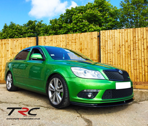 TRC Skoda Octavia MK2 VRS Front Splitter