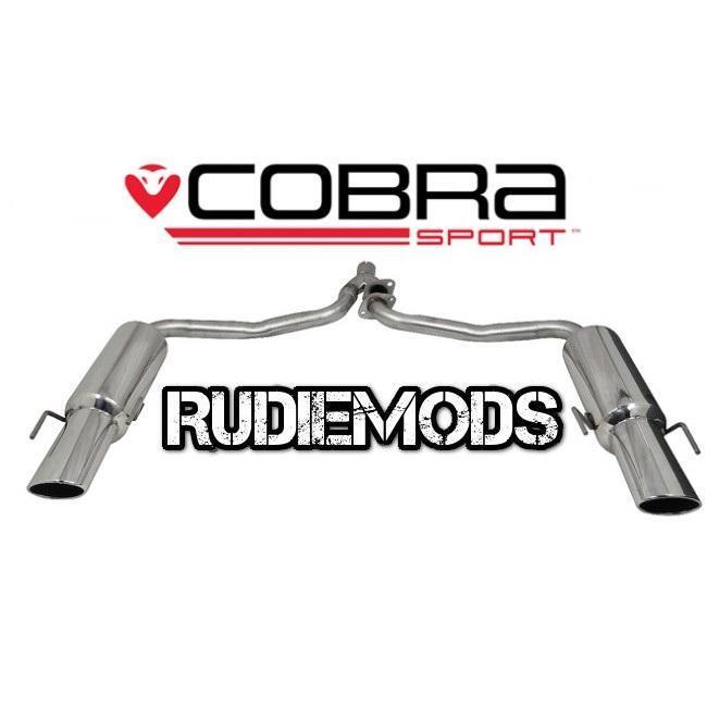 Cobra Sport Mercedes C Class C200 C220 C250 W204 Dual Rear Exhaust System
