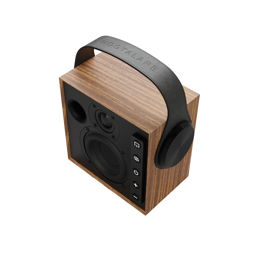MOREL BIGGIE PORTABLE WIRELESS SPEAKER - OAK WOOD