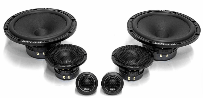 BLAM RELAX 165R3 165mm (6.5inch) 3-Way (2+1) car audio System (PAIR)