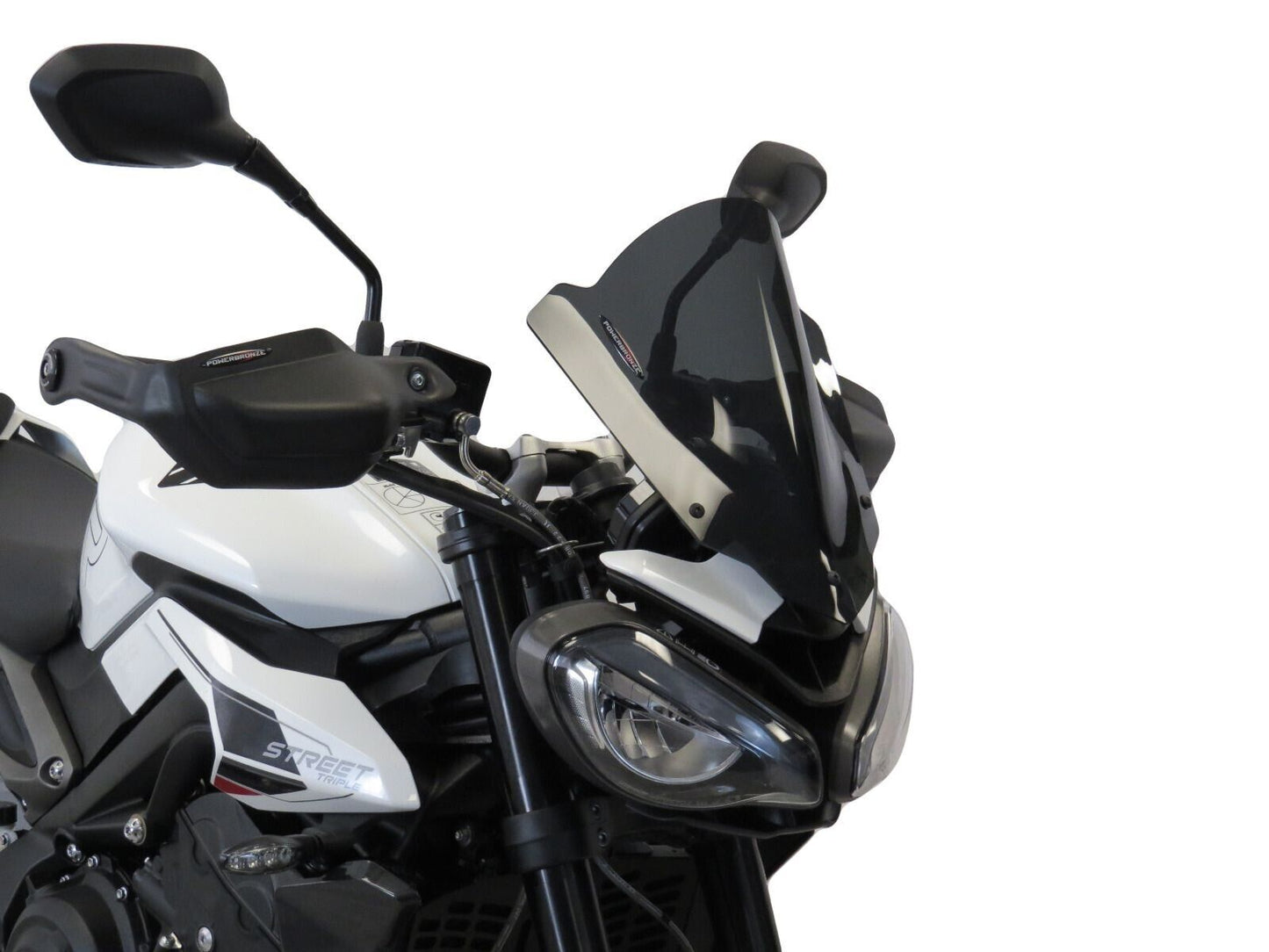 Light Screen Wind deflector (320 MM HIGH) Triumph Street Triple R, RS, MOTO2
