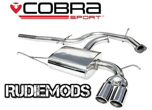 Cobra Sport Seat Leon FR Mk2 1P (05-13) 2.0 TDI CR170 Cat Back Exhaust