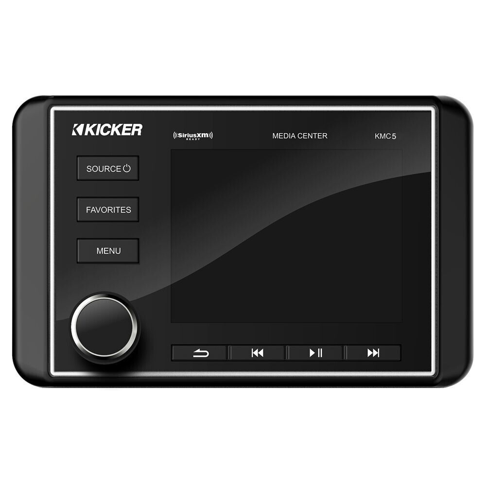 KICKER MARINE SOURCE UNIT Bluetooth, DUAL ZONE, NMEA COMPATIBILITY, AV-in, 6x25w
