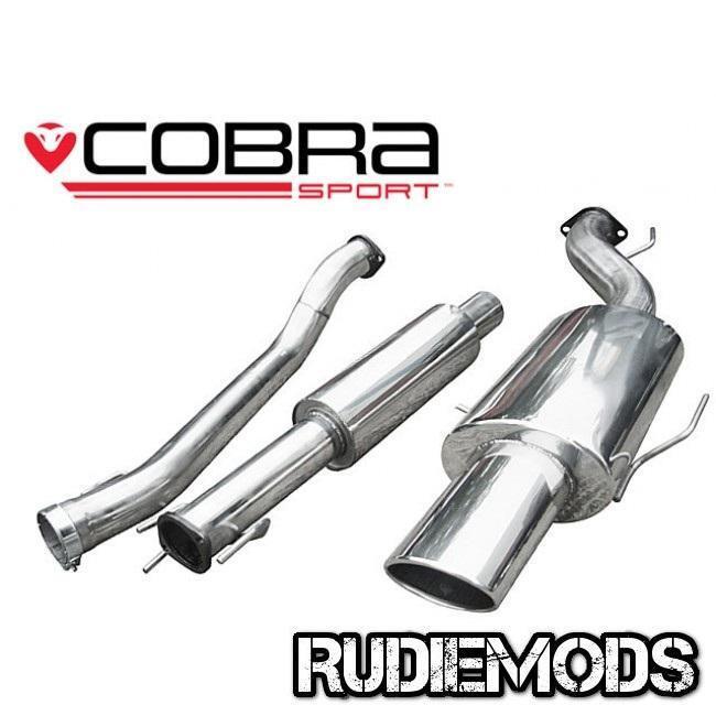 Cobra Sport Vauxhall Astra GSi G Hatch Cat Back System 2.5" bore Resonated