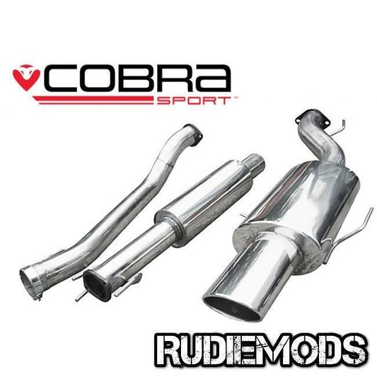 Cobra Sport Vauxhall Astra GSi G Hatch Cat Back System 2.5" bore Resonated